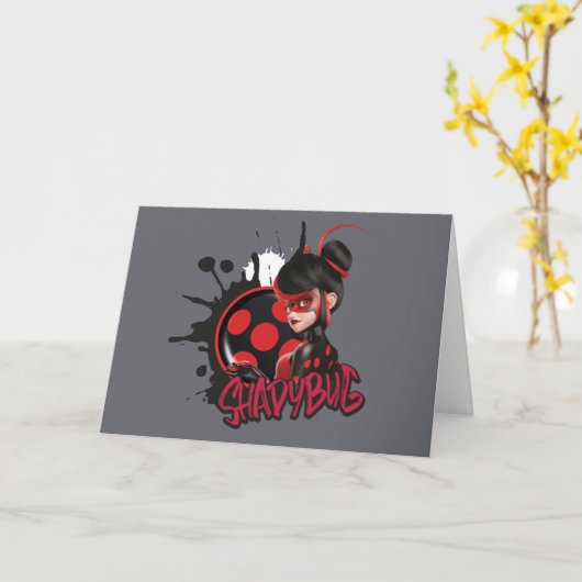 Carte Graphique de caractères de Shadybug à revers Mirac (Fleur jaune)