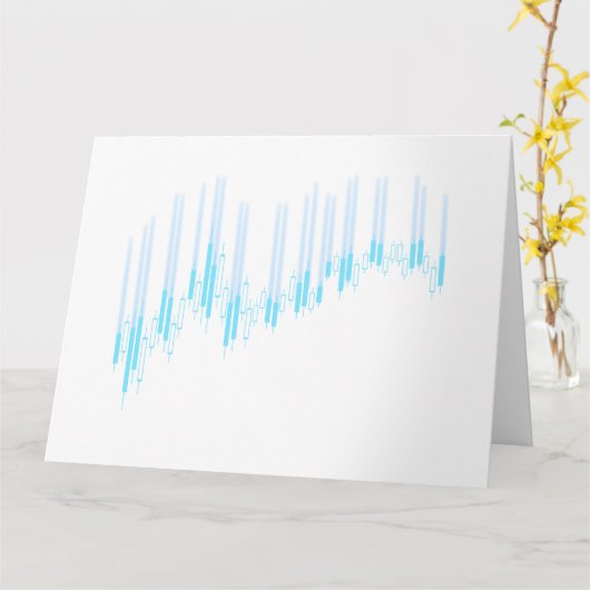 Carte Graphique de chandeliers (Fleur jaune)