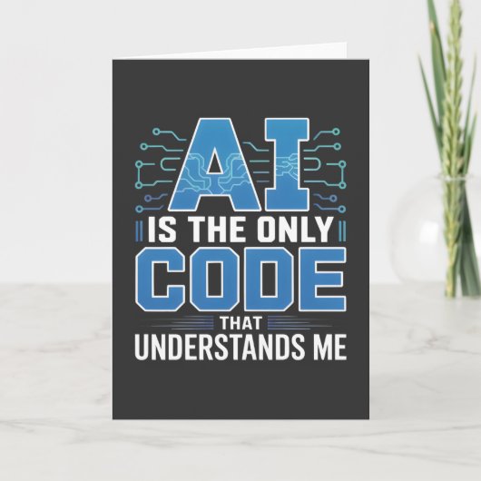 Carte Graphique de code d'IA – Conception d'innovation t (Devant)
