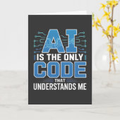 Carte Graphique de code d'IA – Conception d'innovation t (Fleur jaune)