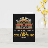 Carte Graphique de devis amusant du collecteur de clés (Fleur jaune)