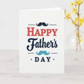 Carte graphique de Fête des Pères adorable (Fleur jaune)