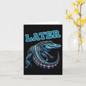 Carte Graphique de l'alligator Gator (Fleur jaune)