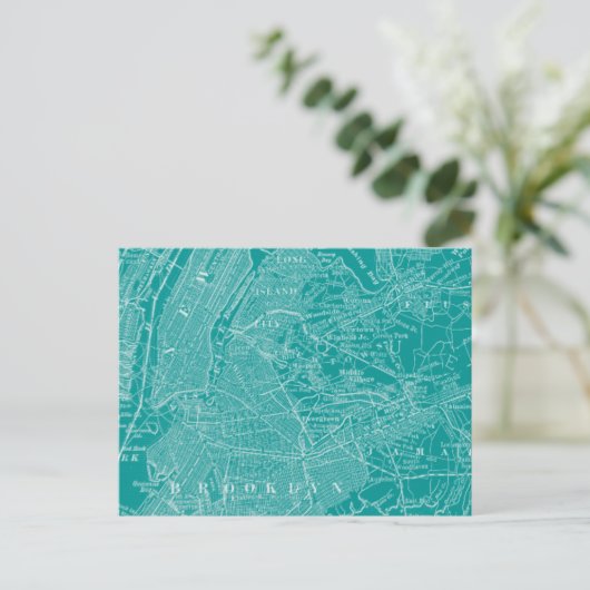 Carte graphique de New York (Debout devant)