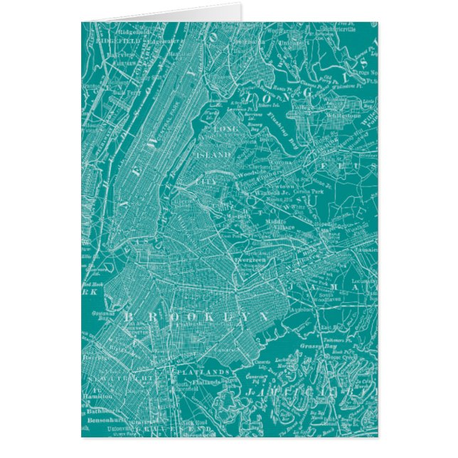 Carte graphique de New York (Devant)