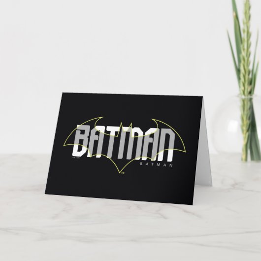 Carte Graphique de nom haute technologie Batman (Devant)