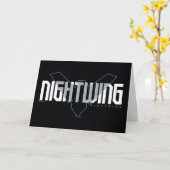 Carte Graphique de nom high-tech Nightwing (Fleur jaune)