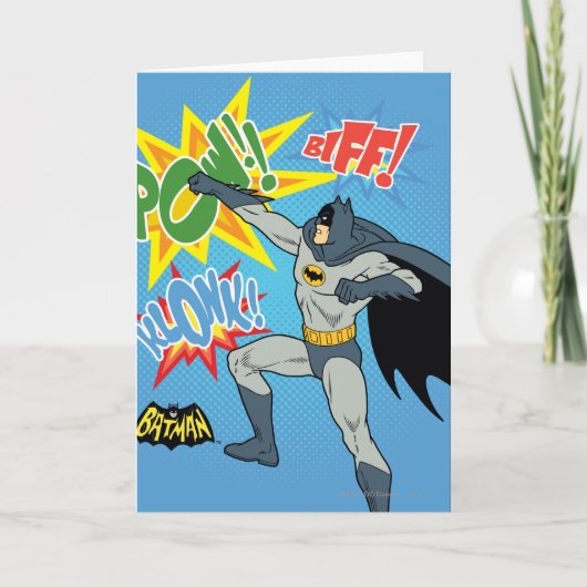 Carte Graphique de poinçonnage Batman (Devant)