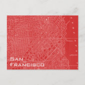 Carte graphique de San Francisco (Devant)