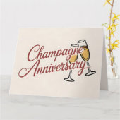 Carte Graphique de script de célébration d'anniversaire (Fleur jaune)