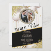 Carte graphique de siège photo élégante (Dos)