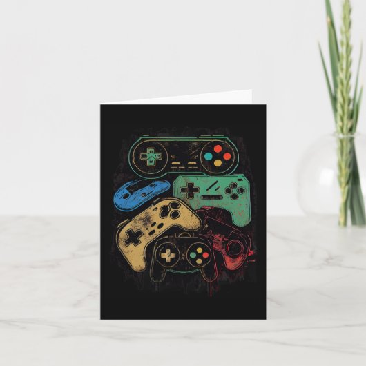 Carte Graphique de tous les éléments de jeu vidéo contrô (Devant)