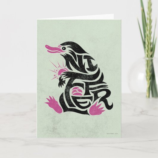 Carte Graphique de typographie de NIFFLER™ (Devant)