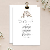 Carte graphique élégante de l'invité de mariage