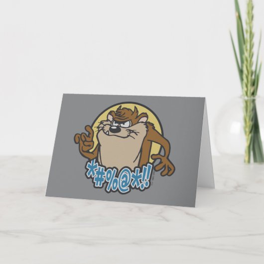 Carte Graphique en cercle extensible TAZ™ (Devant)