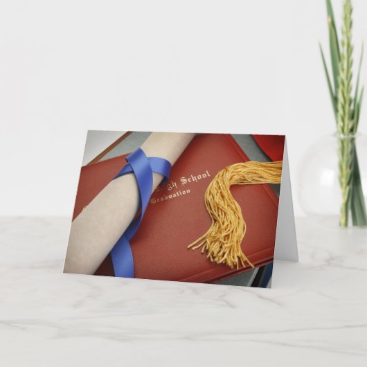 Carte graphique haute école Greeting Card (Devant)