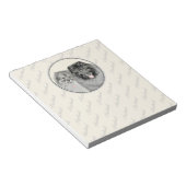 Carte graphique Keeshond Bloc-notes pour maman et  (Incliné)