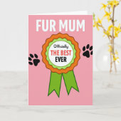 Carte graphique Meilleure Maman (Fleur jaune)