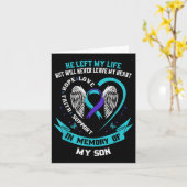 Carte Graphique Mémorial de Prévention de la Prise de Co (Fleur jaune)