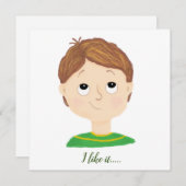 Carte Graphique Mes émotions (Devant / Derrière)