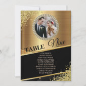 Carte graphique moderne élégante de sièges photo (Devant)