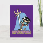 Carte Graphique Nom de caractère Mandark (Devant)