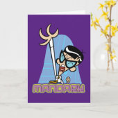 Carte Graphique Nom de caractère Mandark (Fleur jaune)