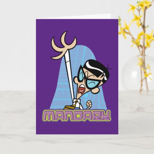 Carte Graphique Nom de caractère Mandark (Fleur jaune)