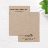 Carte graphique Rustique Kraft Artisan Collier Bij (Bureau)