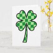 Carte graphique Trèfle Chanceux (Fleur jaune)