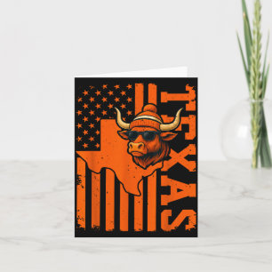 Carte Graphique vintage Texas Amoureux du Texas Hommes F