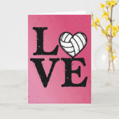 Carte Graphique Volley Amour (Fleur jaune)