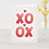 Carte graphique Xo sincère (Fleur jaune)