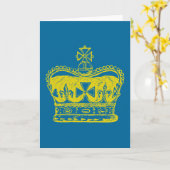 Carte Graphisme Couronne Royale (Fleur jaune)