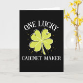 Carte Graphisme de la Saint-Patrick pour un fabricant d' (Fleur jaune)