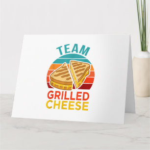 Carte Graphisme de l'amoureux du sandwich au fromage gri