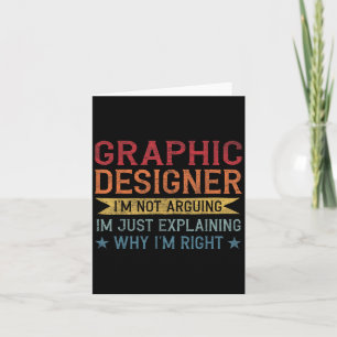 Carte Graphiste de devis de profession amusant