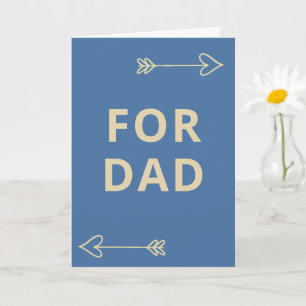 Carte Gras Sans Serif Carte de vœux mignonne cadeau po