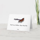 Carte Grass et Fleurs sauvages violets (Dos)