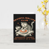 Carte Grateful Biscuits Club Kneading Thanks One Biscuit (Fleur jaune)