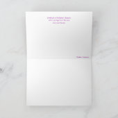 Carte Gratitude : avec devis (Intérieur)