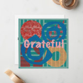 Carte Gratte Flat Note (Devant/Arrière en situation)