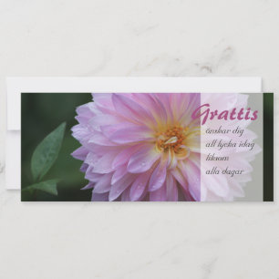 Carte Grattis Önskar fouille tous les lycka idag CC0767