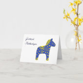 Carte Grattis på födelsedagen (Fleur jaune)