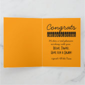 Carte Gratuit à Dernier Happy Retirement BIG Greeting Ca (Intérieur)