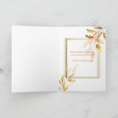 Carte Gratuit Remerciement Béni Thanksgiving (Intérieur)