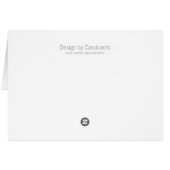 Carte Gratulationskort de la nymphe ailée de Rique (Dos Horizontal)