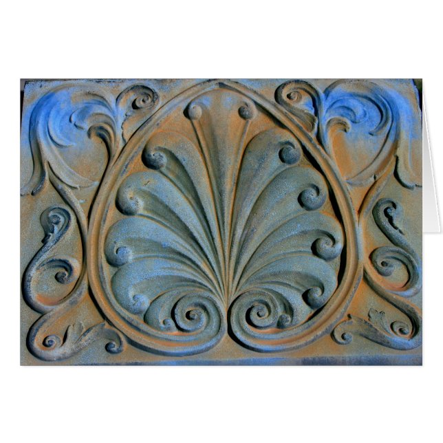 carte gravelée (Devant horizontal)