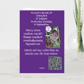 Carte Graveyard - Protection Blessing & Explication Card (Dos)