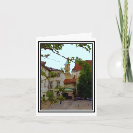 Carte Gravité et verre, Graz, Autriche (Devant)